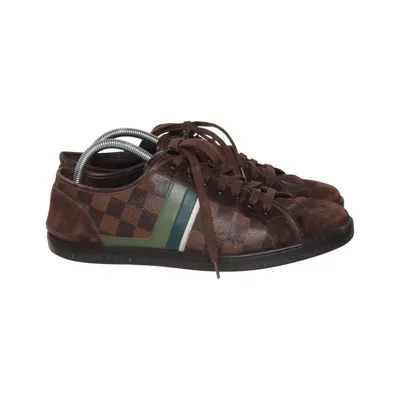 Sneakers (Bruin, Groen) van Louis Vuitton Leer