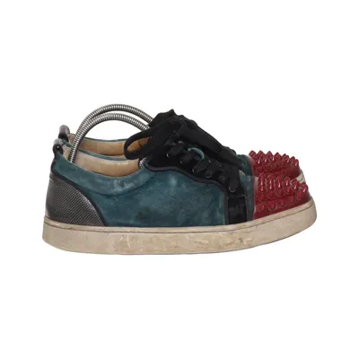 Baskets (Louis Junior Spikes) de Christian Louboutin Cuir
