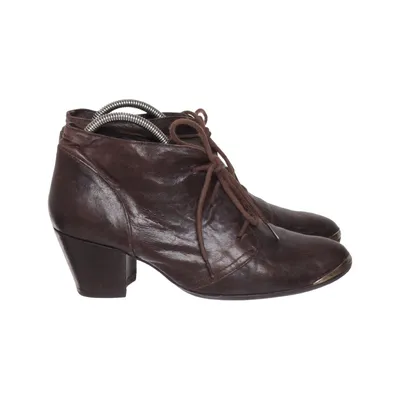 Bottes à talons (Marron) de Jonak Cuir