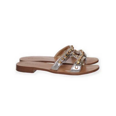 Slip-ins (Silverfärgad, Guldfärgad, Brun) från Prada