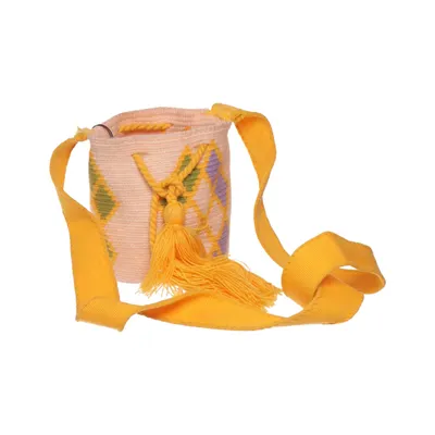 Shoulder-bag (Yellow, Multicolored)