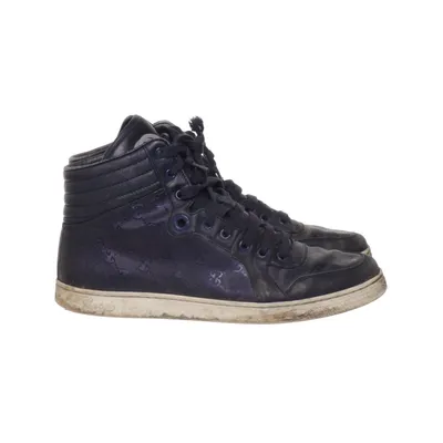 Sneakers (GG Imprime High Top) van Gucci Leer