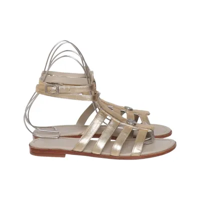 Sandalen (Goud) van Young Versace Leer