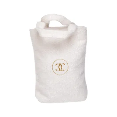 Canvas tas (Wit) van Chanel Beauté Polyamide, Gerecycled polyester