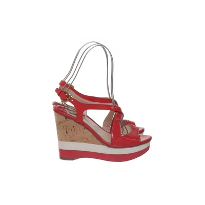 Wedges (Red, White) from Prada
