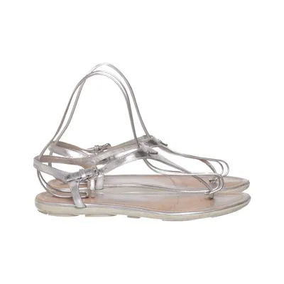 Sandaler (Silverfärgad) från Prada Linea Rossa Skinn