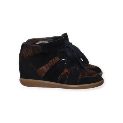 Sneakers (Bobby Pony Over Basket) from Isabel Marant Leather