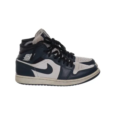 Sneakers (Mid Armory Navy) fra Nike Air Jordan Læder