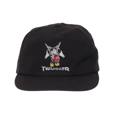 Kasket (Sort) fra Thrasher Polyester