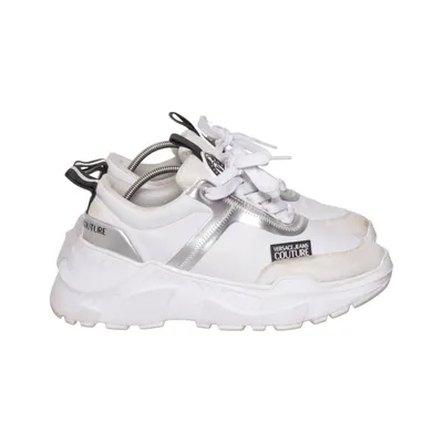 Sneaker (Weiß, Silber) von Versace Jeans Couture Leder