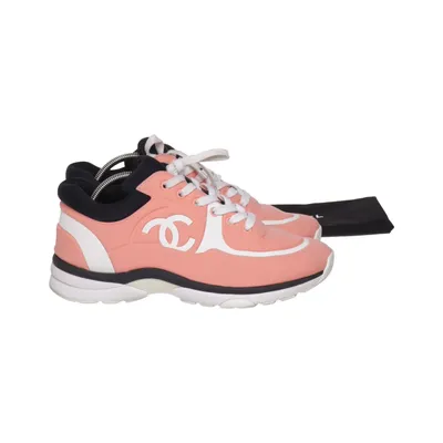 Sneakers (Pink, White) from Chanel