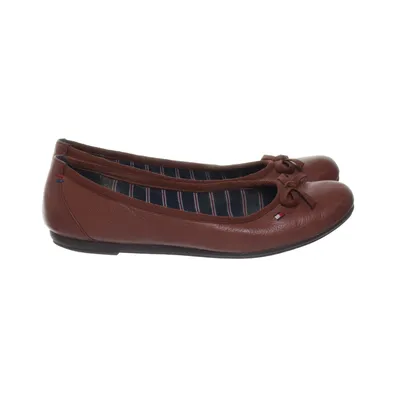 Ballet flats (Brown) from Tommy Hilfiger Leather
