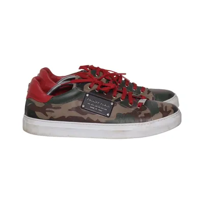 Sneakers (Brown, Multicolored) from Philipp Plein Leather