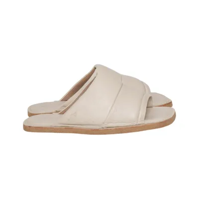 Pantoletten (Beige) von Dries van Noten Leder