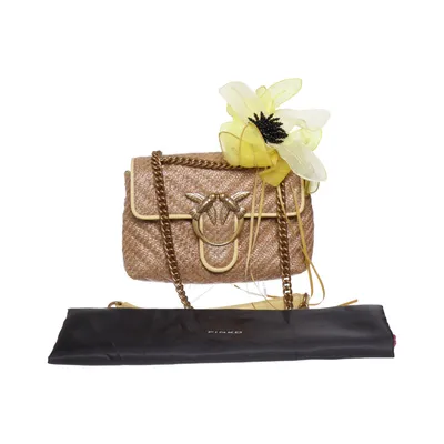 Axelremsväska (Beige) från Pinko