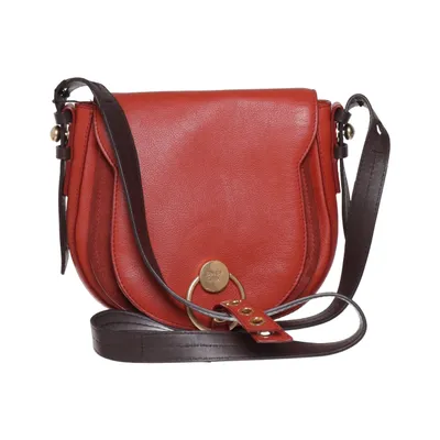Schoudertas (Rood) van See by Chloé Leer