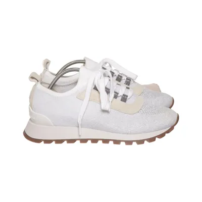 Sneakers (Wit, Beige) van Brunello Cucinelli