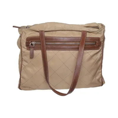 Handtas (Beige) van Prada Leer