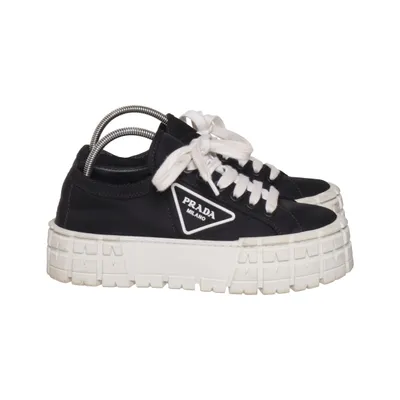 Sneakers (Double Wheel) from Prada Leather