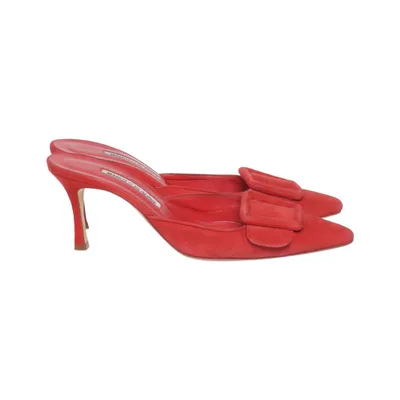 Mules (Rouge) de Manolo Blahnik