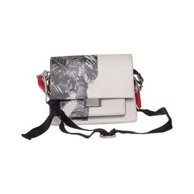 Axelremsväska (Vit, Svart, Röd) från Bimba y Lola