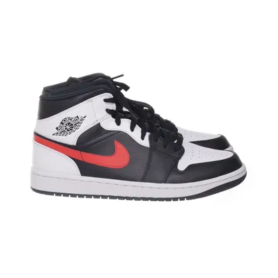 Trainingsschoenen ( 1 Mid Black Chile Red White) van Nike Air Jordan