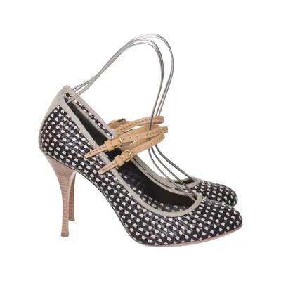 Escarpins (Noir, Rose) de Miu Miu Cuir