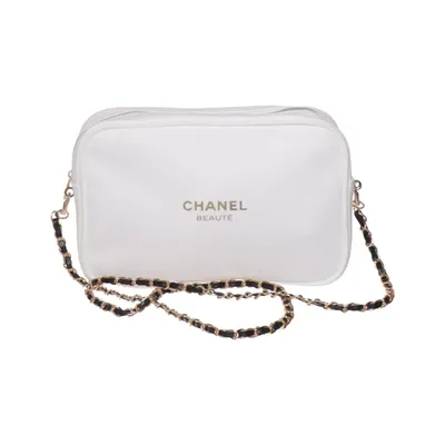 Umhängetasche (Weiß) von Chanel Beauté Recyceltes Polyester