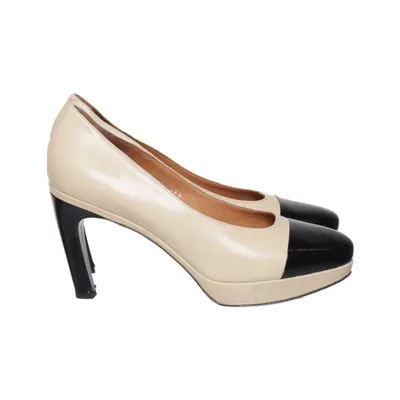 Hakken (Beige, Zwart) van Dries van Noten Leer
