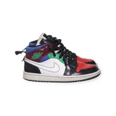 Sneakers (1 Mid "Multicolor" ) fra Nike Air Jordan Læder