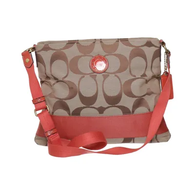 Axelremsväska (Beige, Brun, Orange) från Coach