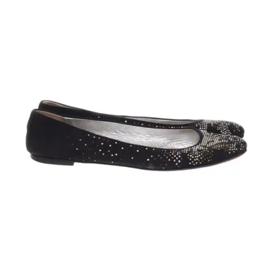 Ballerina's (Zwart) van Giuseppe Zanotti Leer