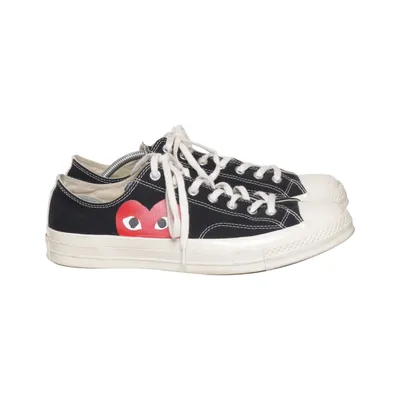 Tygskor (Svart, Vit) från Comme des Garçons PLAY x Converse