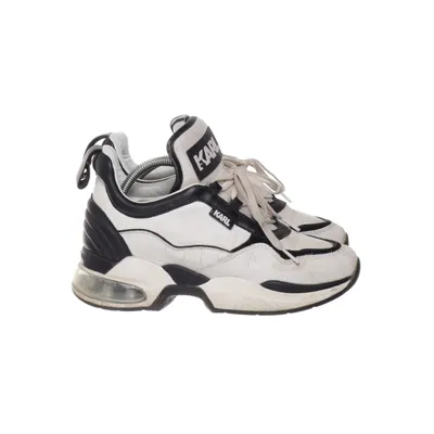 Sneakers (White, Black) from Karl Lagerfeld Leather