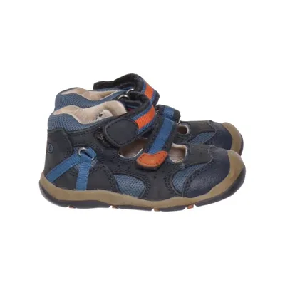 Sandales (Bleu, Orange) de Kid Cuir
