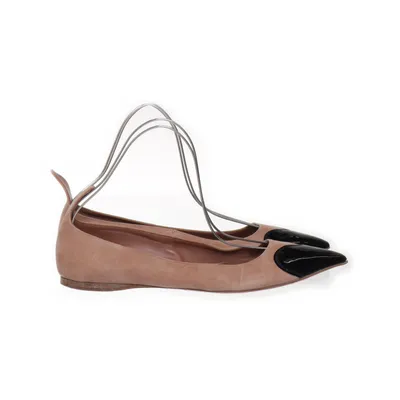 Ballerinaskor (Beige, Svart) från Alaïa Mocka