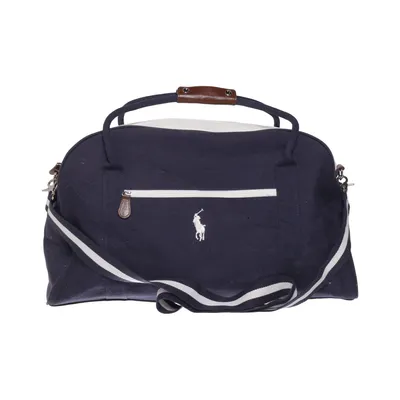 Weekendbag (Blå, Vit) från Ralph Lauren Bomull, Polyuretan