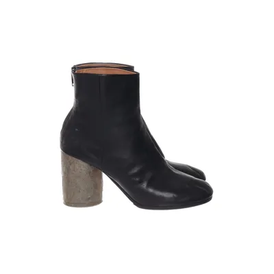 Heeled boots (Black) from Maison Martin Margiela Leather