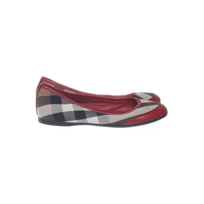 Ballerinaskor (Röd, Flerfärgad) från Burberry