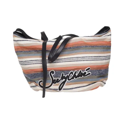 Shoulder-bag (Beige, Blue, Multicolored) from See by Chloé