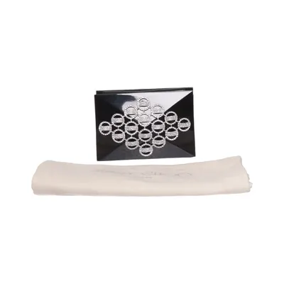 Clutch (Zwart, Zilver) van Jimmy Choo