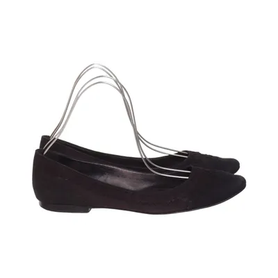 Ballerines (Noir) de Hermès Cuir