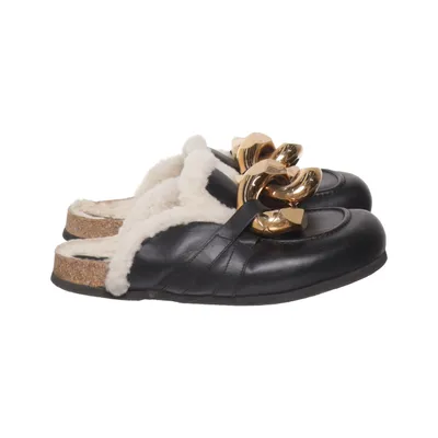 Chaussons (Noir) de JW Anderson Cuir