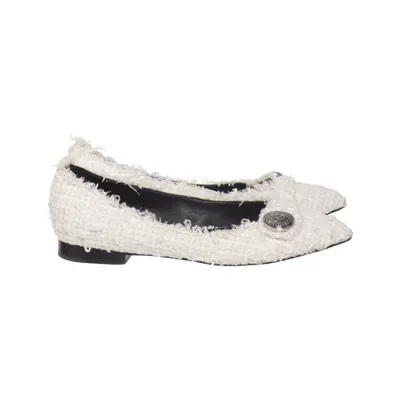 Ballerina's (Wit) van Balmain Leer