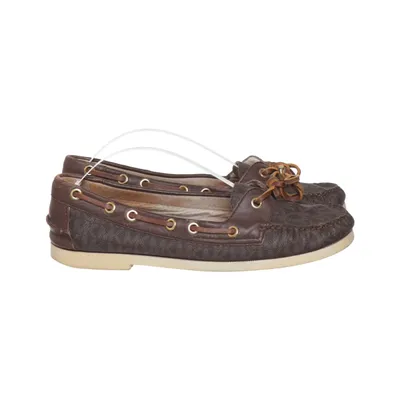 Chaussures de bateau (Marron) de Michael Kors Cuir