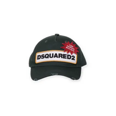 Baseballkeps (Grön) från Dsquared2 Bomull