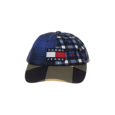 Baseballkeps (Blå, Flerfärgad) från Tommy Hilfiger Jeans Polyester, Bomull