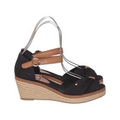 Wedges (Black, Brown) from Tommy Hilfiger