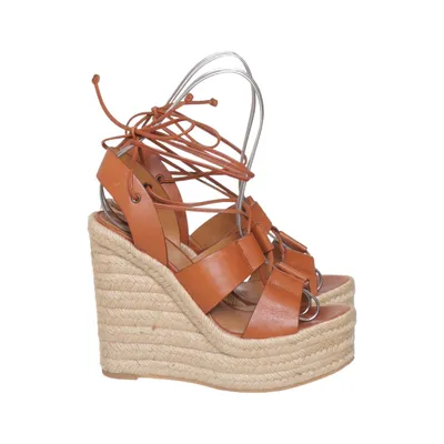 Wedges (Espadrille Platform) from Saint Laurent Leather