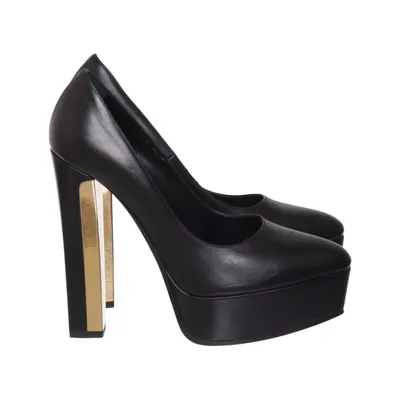 Pumper (Sort, Guld) fra Saint Laurent Læder